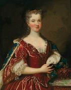 Portrait of Queen Marie Leszczynska Alexis Simon Belle